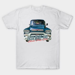 1959 GMC 100 Stepside Pickup Truck T-Shirt